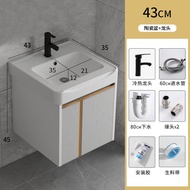 Toilet Cabinet Waterproof Stainless Steel Bathroom Cabinet  Good Sale For SG With Mirror Sink Toilet Storage Cabinet With Mirror Bathroom Sink Stone Plate Combination Alumimum Ceramic InteD Deliver