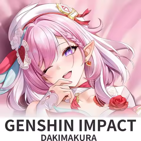 Elysia Dakimakura Hugging Body Pillow Case Honkai Impact 3rd Anime Pillow Cushion Cover