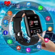 TOPYZY 116Plus D13 Color Screen Sleep Monitoring Smart Watch D13 Real-Time Heart Rate 1.3 Inch IP67 Waterproof Bracelet Gift FORPH