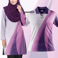 Baju Muslimah Tshirt Muslimah Jersey  Mu Baju Muslimah Microfiber Jersey Muslimah Malaysia Jersey  Plus Size