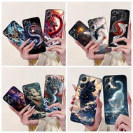 For Motorola Moto G06 Casing XT2535-1 Luxury Dragon Cartoon Lucky Carp Soft Silicone Phone Case For 