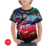 Mcqueen 3D T-Shirt 13d Cute Cartoon T-Shirt