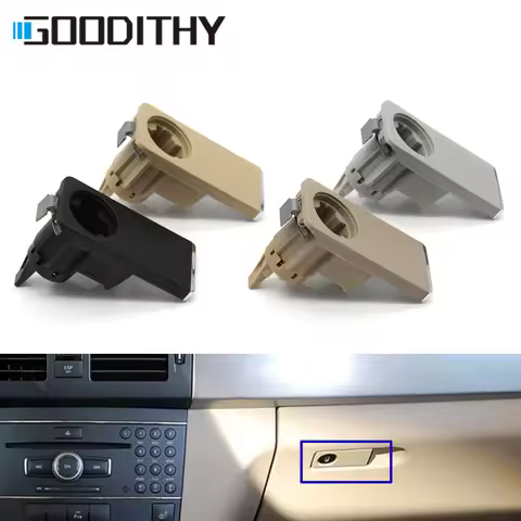 Dash Passenger Side Glove Box Lock Switch Toolbox Pull Handle For Mercedes Benz C E CLK Class W204 X