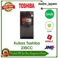 Toshiba 235CC kulkas 1 pintu standar watt