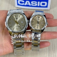 COUPLE SET 100% ORIGINAL CASIO ANALOG MTP-1302DD-9A & LTP-1302DD-4A2 / MTP-1302DD & LTP-1302DD STAIN
