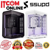 SSUPD XHUTTLE TG ATX CASING (G99.XTAX.00/G99.XTAW.00) BLK/WHT