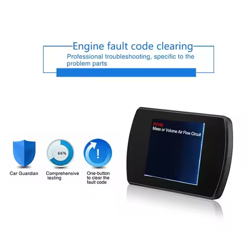 P12 Car Digital OBD Gauge HUD Digital Meter TFT HD Display Speed Clock RPM Voltage