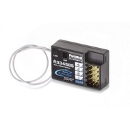 Remote Control Model Futaba R334sbs T-fhss Sr Quad Two Way Receiver 3pv 4pls 4px 7px