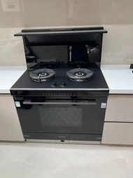 家用廚房集成灶 抽油煙機 語音操控 烤箱一體