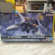 （旺角家樂坊17樓門市現貨） Hi Metal R VF-0S Phoenix Roy Focker Custom + QF-2200D-B Ghost 鳳凰 福卡機 超時空要塞 Macross Ze