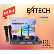 Ezitech UR68mh uhf dual channel wireless microphone