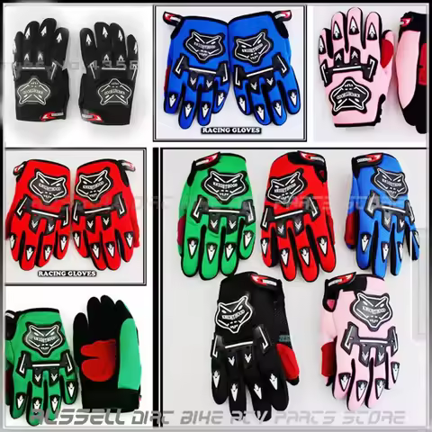 Motorcycle Kids Gloves sport Racing Safety protection For YOUTH/PEEWEE Dirt Pit Bike Poceket bike Mo