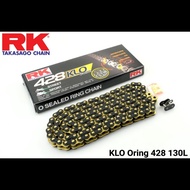 Chain Chain RK Chain 428-130L KLO O-Ring Black