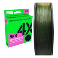 SUFIX SFX 4X 150YDS 300YDS 4 Carrier Braid Fishing Line Braided X4 PE Izanas - High Strength and Low