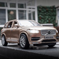 【Boxed】 Xe Đúc 1:32 Đồ Chơi Mô Hình Volvo XC90 Đèn Nghe Nhạc Kéo Lùi Cửa Có Thể Mở Đồ Chơi Xe Hơi Ch