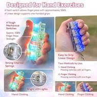 Lansite Keyboard Key Toy Fidget Toy Fidget Decompression Stress Relief Keyboard Games Keychain Anti 