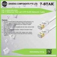 Cat 7 30M/40M/50M Gigabit Ethernet Lan Cable High Speed Flat Network Cat7 Patch Cord Cable