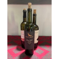 Combo of 3 Wolf Blass Wine Bottles + San Jose Chateau Dalat – Decor & Collectible