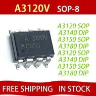 5PCS A3120 A3140 A3150 A3180 HCPL-3140 HCPL-3150 HCPL-3180 HCPL3120 HCPL-3120 A3120V SOP-8 DIP-8 Pho