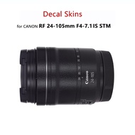 Customized Skin For Canon RF24-105mm F4-7.1 IS STM Lens Sticker Decal Skin for Canon Wrap Sticker RF