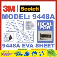 3M 9448A EVA Double Sided Tape Foam Sheet With Adhesive 1mm or 3mm Thickness For Name Board Signage 