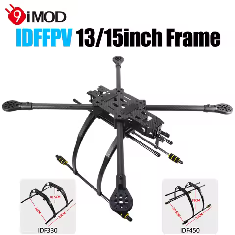 9IMOD FPV Freestyle Frame Kit Drone Fram 7/8/9/10/13/15inch Carbon Fiber Quadcopter with Print Parts