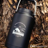 BLACKBULL กระติกสูญญากาศ 3.8L รุ่น RAMBLER ONE GALLON JUG CHARCOAL