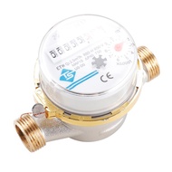 hengyu LUCKDANO 15mm Cold Water Meter 1/2 Inch Counter for Accurate Cubic Measurement - 360 Degree A
