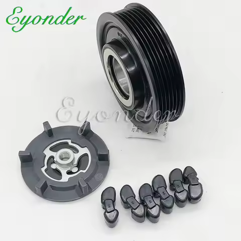 AC A/C Compressor Clutch Pulley for AUDI A3 A4 B6 B7 A6 C6 VW GOLF 5 6 PASSAT B6 4F0260810H 1K082081