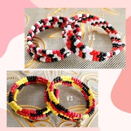 V's Spiral Bracelet Bidayuh Traditional Sarawak (Tubular Beads) / Gelang Tangan Spiral Tradisional