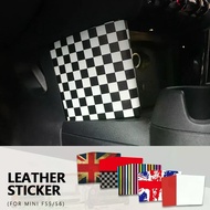 For Mini Cooper F55 F56 F57 For mini cooper Accessories Car Interior  Sticker Leather USB Panel Side