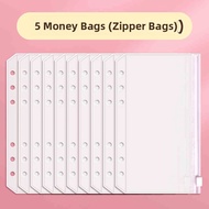 Waterproof Cash Storage Folder Large Capacity Loose Leaf Money Saving Book Chinese Currency Notebook