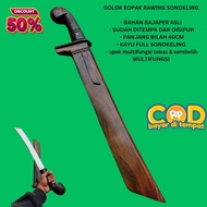 G0L0K KOPAK RAWING BANTEN // BAHAN BAJAPER SIPUH TEMPA // PB 40CM // KAYU SONOKLING // SPEK MULTIFUN
