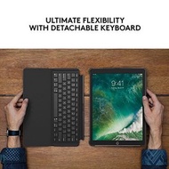 Logitech SLIM COMBO iPad Air 10.5 吋鍵盤保護殼（黑色）