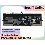 HP BM04XL EliteBook X360 1030 G3 BM04056XL-PL L02031-541 L02031-241 L02478-855 HSTNN-UB7L Laptop Bat