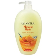 GINVERA Natural Bath Royal Jelly Milk Moisturizing Shower Foam 950g