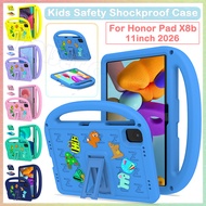 For Honor Pad X8b 2026 11inch Honor Pad X8a Kids EVA Shockproof Case Cover