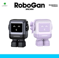 UGREEN RoboGaN 30W Charger หน้าจอ LCD หัวชาร์จ Robot รุ่น CD359