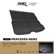 3D Mats ถาดท้ายรถยนต์ MERCEDES-BENZ GLC-SUV (X254) 2023-2025 พรมกันลื่น พรมกันนํ้า พรมรถยนต์