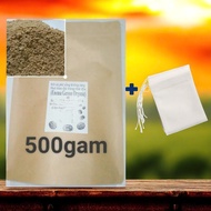 15 drawstring filter bags + Enema Gerson Organic DETOX non-roasted raw coffee powder_500g