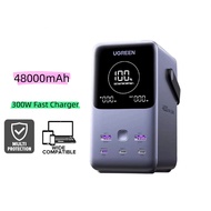UGREEN 48000mAh 300W 5 Port Power Bank Digital Display Portable Charger Fast Charging Powerbank iPho