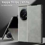 Oppo Find N5 CaseLuxury Nappa Leather Surface Cover for Oppo Find N5