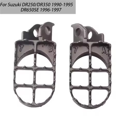 DR 250 350 650 Motorcycle Foot Pegs Footpegs Footrests For Suzuki DR250 DR350 1990-1995 DR350SE1990-