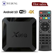 X96Q TV  2GB 16GB Allwinner H313 Quad Core Android 10.0 2.4G Wifi 4K HD Set top  Smart Media Player