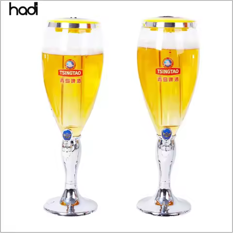 High quality corona LED table top draft beer dispenser tower 3L wholesale portable cold beer dispens