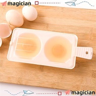 MAGICIAN Eggs Chicken Microwave Kitchen Tool Cooking Microwave Eggs 2 Eggs DIY Draining Egg Boiler