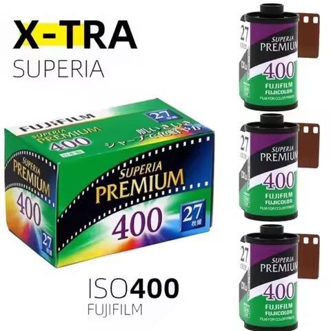 1/2/3 Roll Fujifilm Superia Premium X-TRA 400 Color 35mm Film 36 Exposure For 135 Format Camera - Ex
