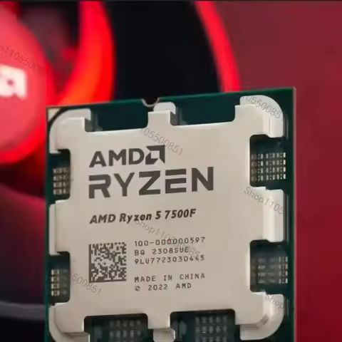 AMD 7500F 7600 7600X Computer Processor