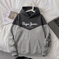Arvera (Real Picture) Papa Juan Sweater Hoodie Korean Style Trendy Jacket Unisex Outfit L9