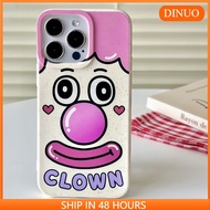 Clown Wheat Phone Case Suitable for iphone15/14promax/13/12/11/XR/XS/X/XSMAX/6/7/8PLUS-DINUO